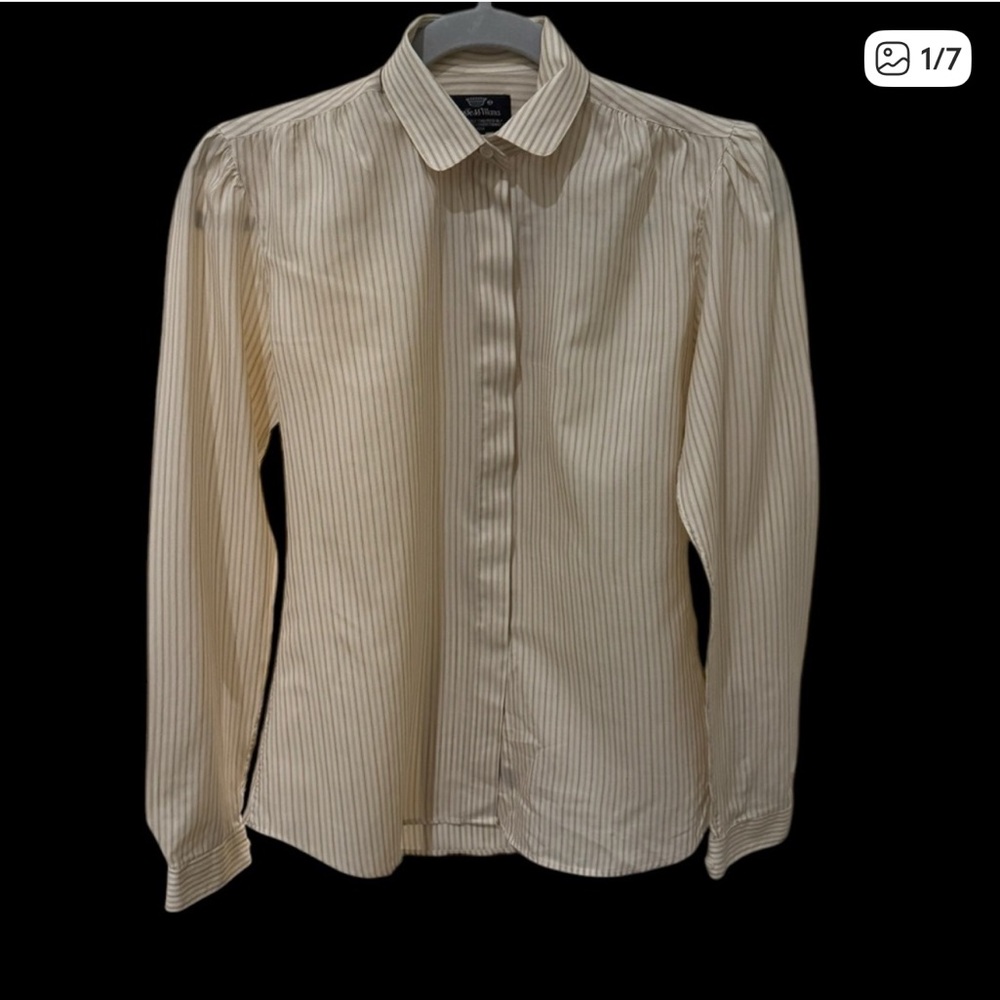 Vintage Countess Mara Silk Blend Blouse
